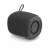 Gembird SPK-BT-LED-03-BK portable bluetooth speaker, black, side view