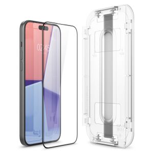 Spigen Glas.tR EZ Fit HD iPhone 15 Plus folie de protecție a ecranului cu kit de instalare - Spigen Folii protecție