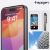 Spigen Glas.tR EZ Fit HD iPhone 15 Plus Displayschutzfolie Anwendungsbeispiel