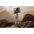 Telesin SC-001 Multifunctional Clamp Mount for Action Cameras mounted on a rock