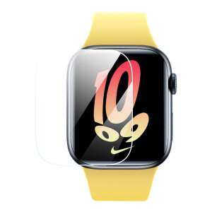 Baseus NanoCrystal Displayschutzfolie für Apple Watch S7/S8 - 45 mm (2 Stk.) 83344348 Smartwatch-Zubehör