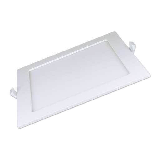 Commel 337-422 18W Négyzet LED panel, 4000K, ferde nézet
