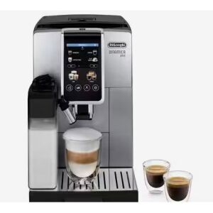 Espressor automat Delonghi Dinamica Plus ECAM380.85.SB Argintiu cu sistem de spumare a laptelui - Rasnite și Aparat de cafea automat