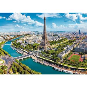 Zusammengebautes Trefl Paris Cityscape 500 Teile Puzzle - Trefl Puzzle