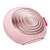 Geske Hello Kitty Sonic Thermo Facial Cleansing Brush 5-in-1, pink, angled view