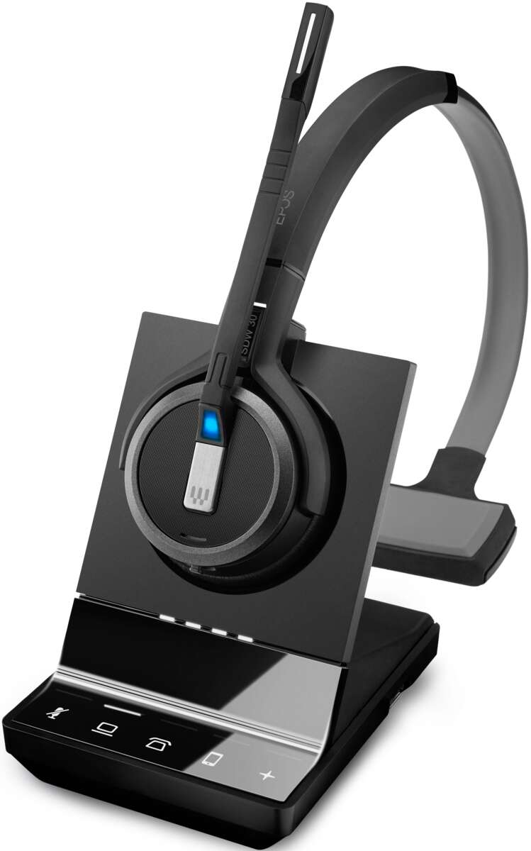 Sennheiser epos impact sdw 5035 mono usb-a wireless headset - fekete