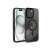 Black and transparent iPhone 15 case with MagSafe ring, Color Edge Mag Cover