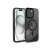Black and transparent iPhone 15 case with MagSafe ring, Color Edge Mag Cover