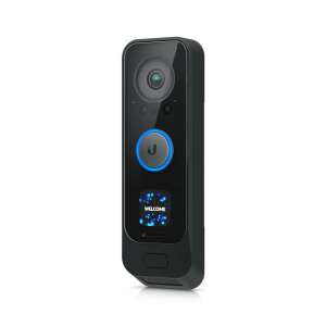 Ubiquiti UVC-G4-DoorBell Pro Videofon inteligent, sonerie inteligentă neagră cu cameră și afișaj de bun venit - Interfoane