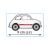 Cobi 1965 Fiat 500 kisautó műanyag modell (1:35) 83375956