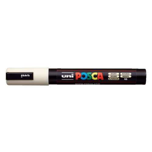 UNI Posca PC-5M marker, 1.8-2.5 mm, ivory color
