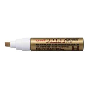 UNI PX-30 Gold Paint Marker, oil-based, opaque, for marking on any surface - Writing instrument