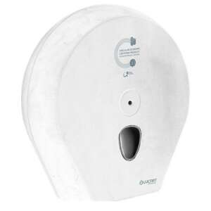 LUCART EcoNatural toilet paper dispenser, white, 33.5x33.5x12.8 cm - Lucart
