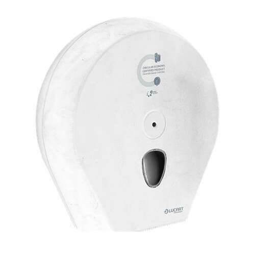 LUCART EcoNatural Toilettenpapier-Spender, weiß, 33,5x33,5x12,8 cm