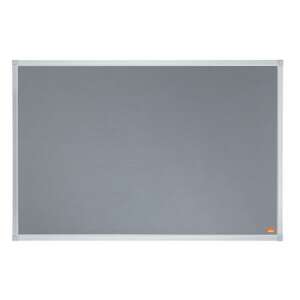 NOBO Tablă de afișaj, cadru din aluminiu, 90x60 cm, NOBO "Essential", gri 83378352 Table pentru mesaje