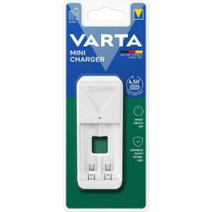 VARTA Batterieladegerät, AA/AAA, ohne Batterie, VARTA "Mini", weiß 83378575 Akkuladegeräte