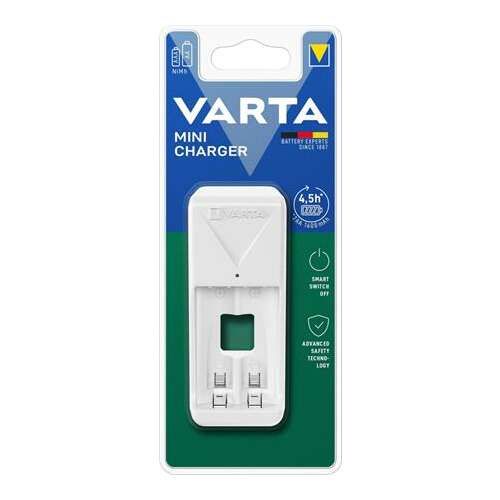 VARTA Încărcător de baterii, AA/AAA, fără baterie, VARTA "Mini", alb