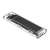 ORICO ORICO-TCM2F-C3 M.2 External SSD Enclosure - Black, transparent case, angled view