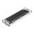 ORICO ORICO-TCM2F-C3 M.2 External SSD Enclosure - Black, transparent case, angled view