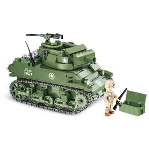 Cobi H.M.C M8 Scott tank építő készlet, 525 darab, 1:35 méretarány, összeszerelt modell katona figurával - Cobi