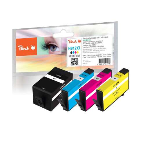 Peach (HP 912XL 3YP34AE) Tintapatron Multipack - Chipes 83381533