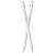 Baseus Smooth Writing Series Active Stylus for iPad, white, lightning charging, 2 pack