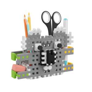 Koala ceruzatartó építve Marioinex Mini Waffle építőkockákból - Kreatív & Építő játék