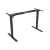 Elektricky nastaviteľný rám stola Digitus DA-90434, čierny