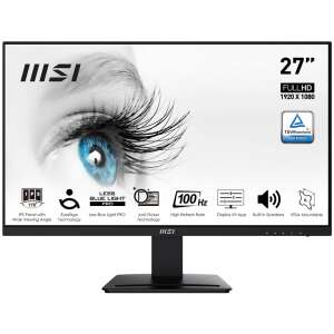 MSI Pro MP273A 27 palcový Full HD monitor, obnovovacia frekvencia 100Hz, IPS panel, technológia starostlivosti o oči - Monitory