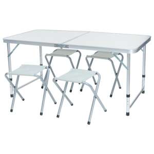 Timeless Tools Kemping Asztal 4 székkel 35045632 Kerti bútor