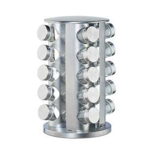 Timeless Tools 20-piece rotating spice rack