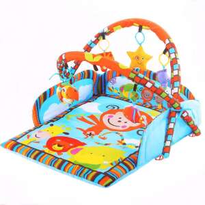 Timeless Tools Játszószőnyeg játékhíddal - Dzsungel 