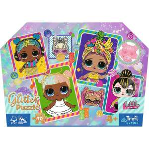 Puzzle cu sclipici Trefl Junior LOL Surprise, 70 de piese - Trefl Puzzle