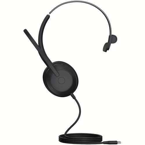 Jabra Evolve2 50 UC Mono USB-C Bezdrôtová slúchadlá, čierna, mono, s potlačením hluku, pre hovory a hudbu