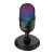 Mikrofon Havit GK52 RGB ze stojakiem, czarny, do streamingu, gier i nagrywania
