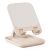 Baseus Seashell foldable tablet stand, pink, angled view