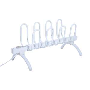 Timeless Tools electric shoe dryer for 4 pairs of shoes, white, 80W - Timeless Tools