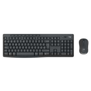 Logitech MK370 Wireless Keyboard and Mouse Combo for Business, black - Keyboard