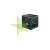 Bosch Quigo Green Cross Line Laser Level, Green, projecting green lines