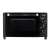 Home by Somogyi HGMS10 Mini Backofen, schwarz, Vorderansicht