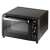 Home by Somogyi HGMS10 Mini Backofen, schwarz, 3/4 Ansicht