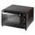 Home by Somogyi HGMS10 Mini Backofen, schwarz, 3/4 Ansicht