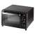 Home by Somogyi HGMS10 Mini Backofen, schwarz, 3/4 Ansicht