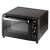 Home by Somogyi HGMS10 Mini Backofen, schwarz, 3/4 Ansicht