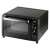 Home by Somogyi HGMS10 Mini Backofen, schwarz, 3/4 Ansicht