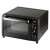 Home by Somogyi HGMS10 Mini Backofen, schwarz, 3/4 Ansicht