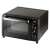 Home by Somogyi HGMS10 Mini Backofen, schwarz, 3/4 Ansicht