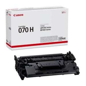 Canon 070H Schwarze Tonerkartusche für Canon i-Sensys LBP240 und MF460 Drucker - Canon Toner für Drucker