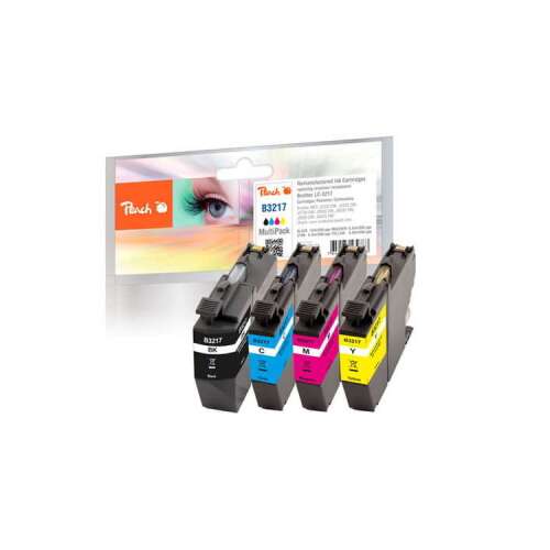 Peach (Brother LC-3217) Tintapatron Multipack 83390322