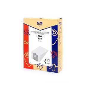K&M Aeg A-22 porszívózsákok, 5 db-os csomag - Porzsák